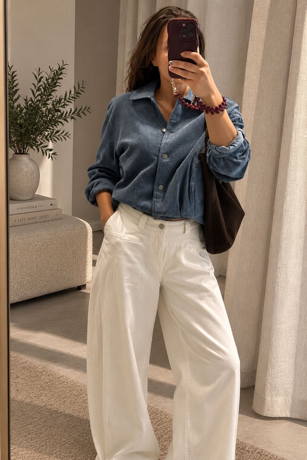 Gevina jacket blue mirage MBYM