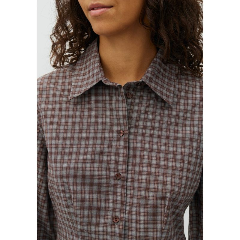 Letina mirage check blouse MBYM