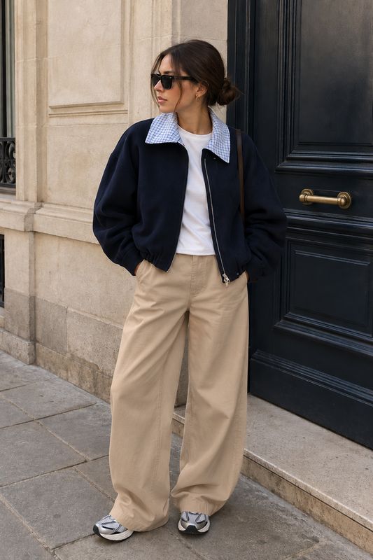Veste maritsa bleu marine FRNCH