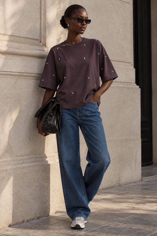 Iolana longsleeve studs tee EDITED