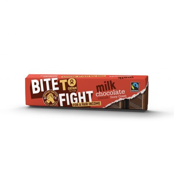 Oxfam chocolate bar
