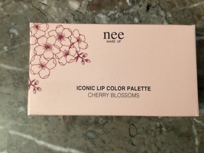 Nee iconic lip color palette - cherry blossoms