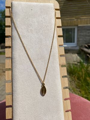 Ketting schelp - goud