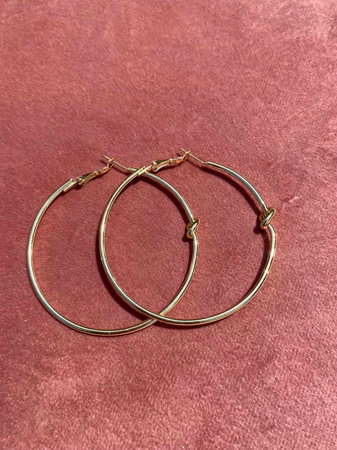 Oorbel - hoops - goud