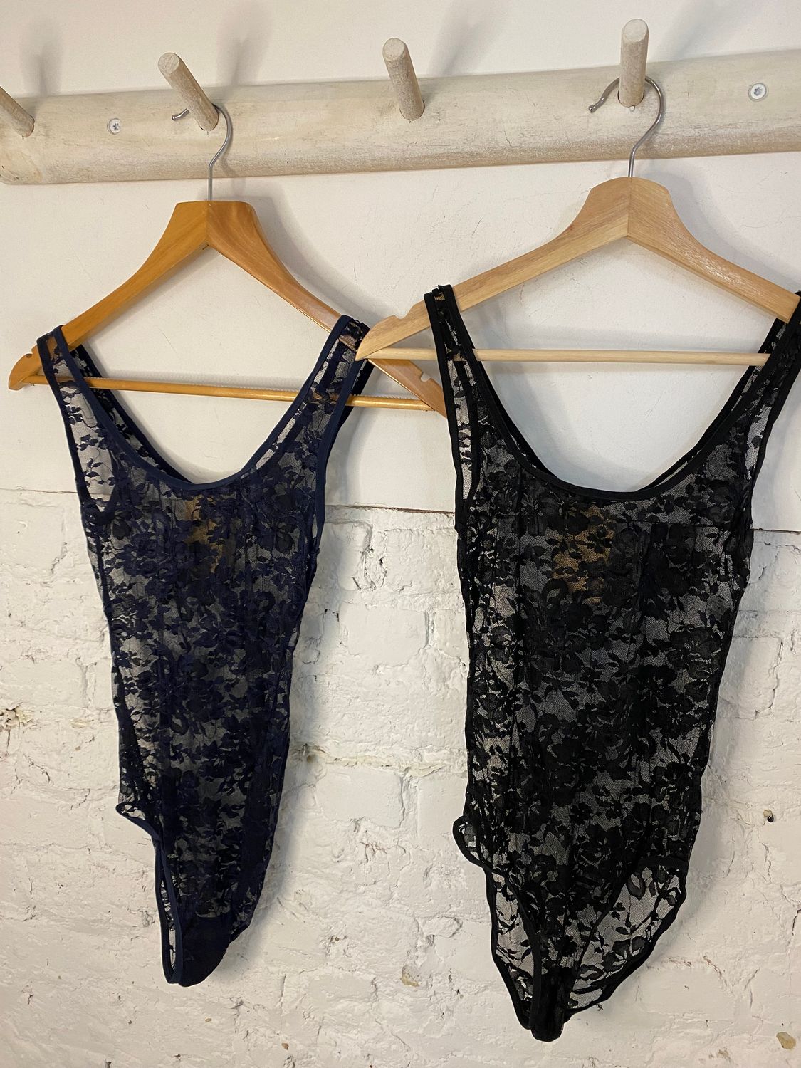 Body kant - zwart/donkerblauw