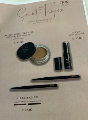 Nee Make up - St-Tropez collection