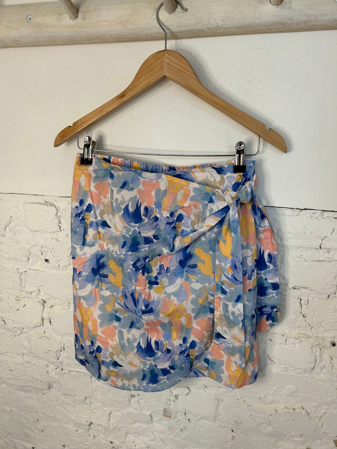 Wikkel rok kort - print