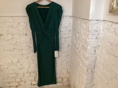 Kleedje groen party one size
