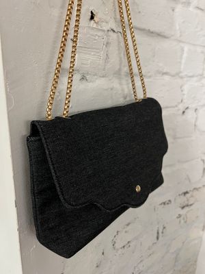 Handtasje ketting beige / jeans
