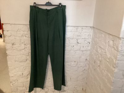 Broek groen lichte stof