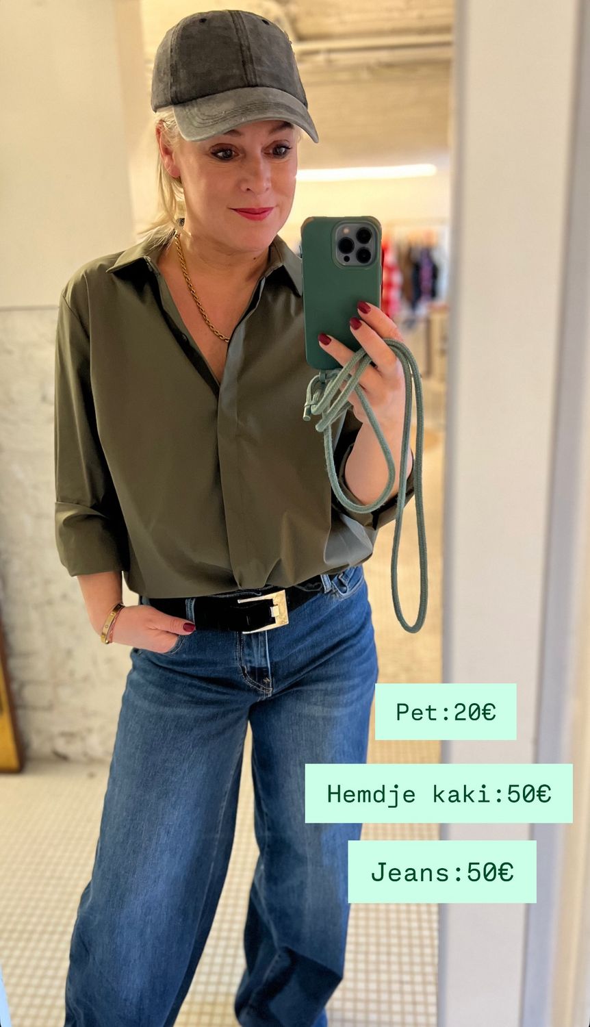 Hemd kaki one size