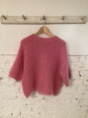 Pull fluffy roze
