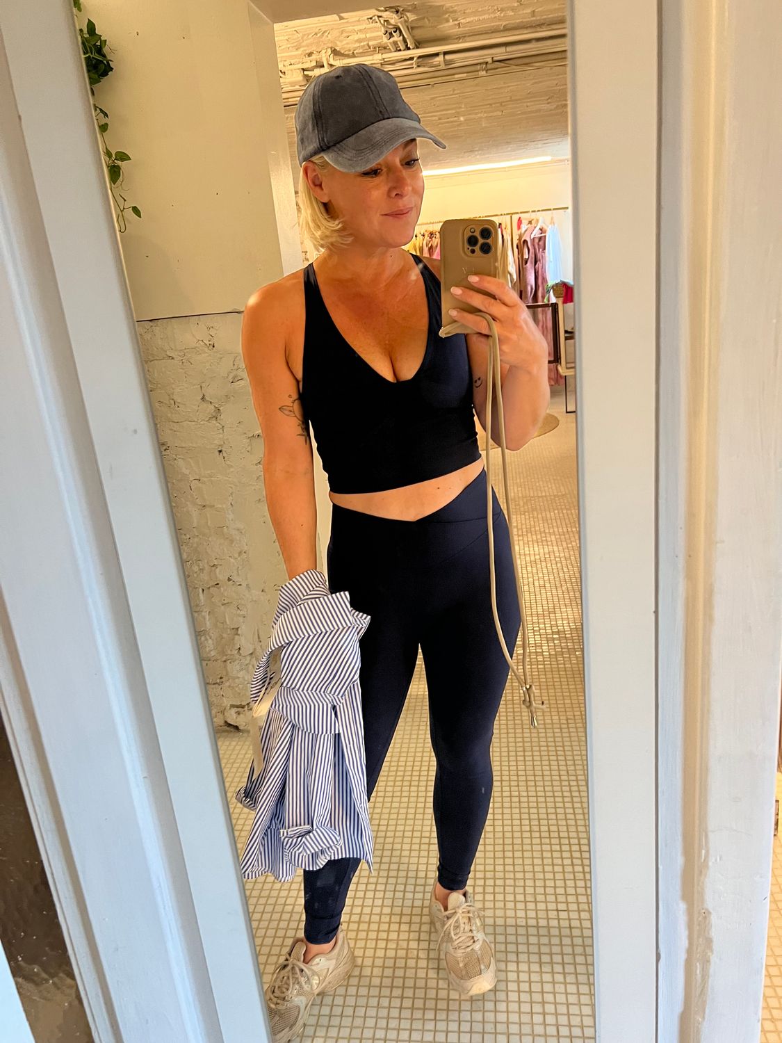 Yoga sport broek- donkerblauw 💙