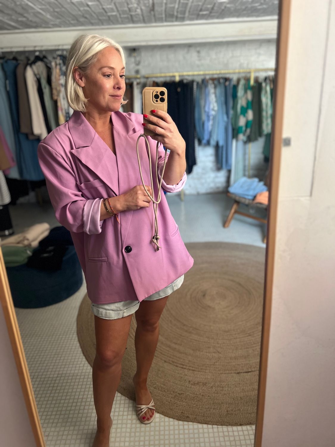 Summer blazer - MUSTHAVE - oversized model - one size