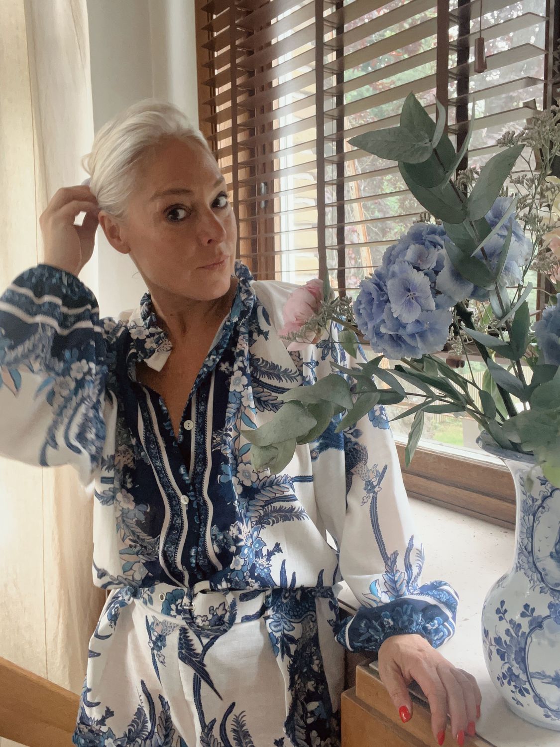 Blue Love - blouse 💙 one size