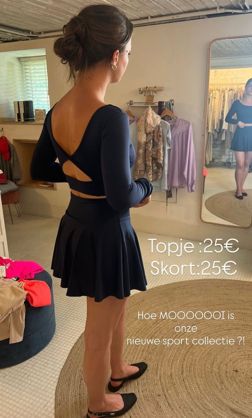Tennis skort navy 💙