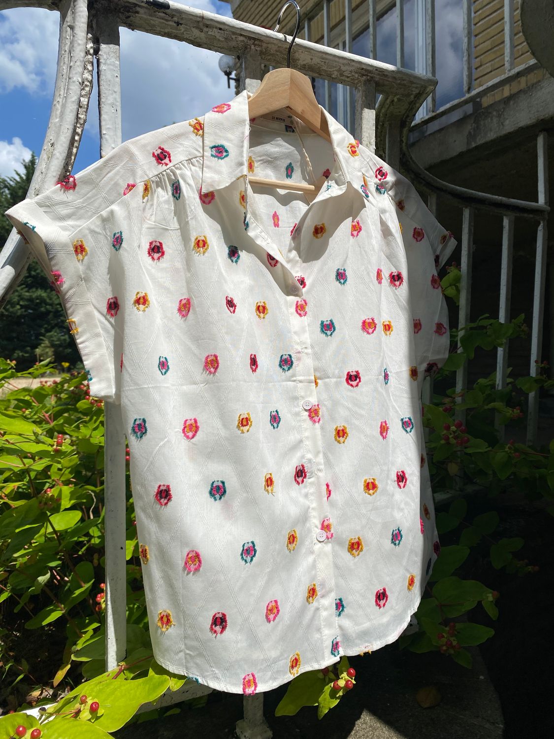 Hemd met zomerse print ☀️