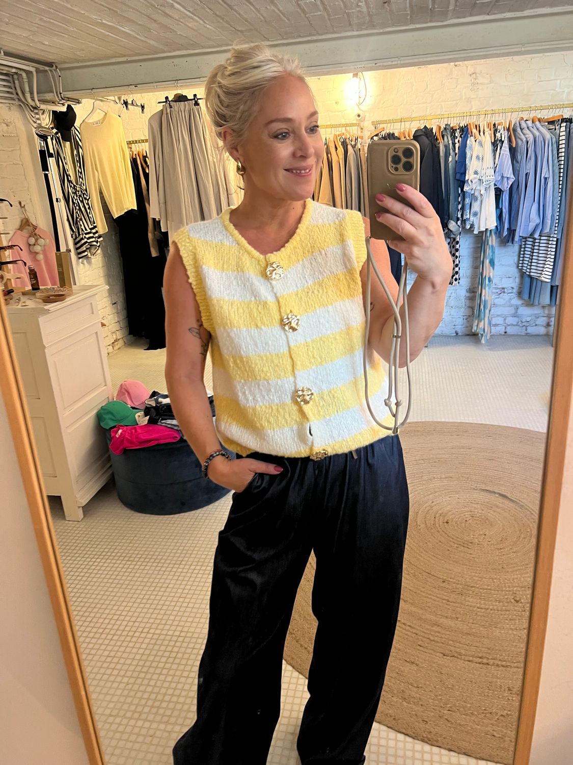 Debardeur geel 💛 SALE 💛 one size