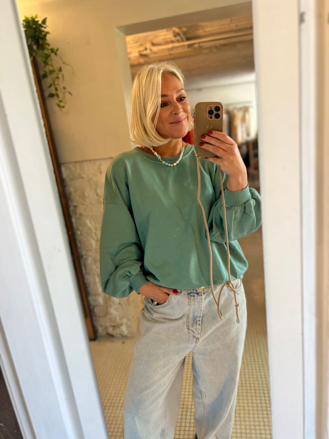 Lichte sweater one size