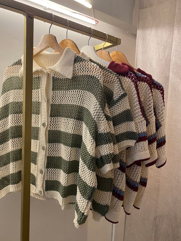 Polo Burgundy - Groen