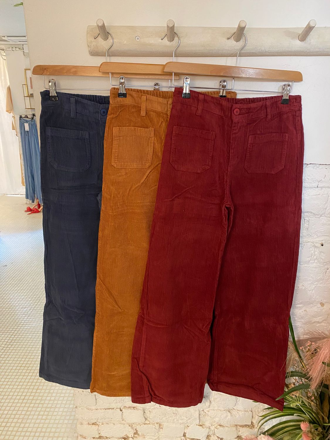 Broek velours
