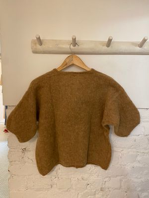 Trui kort mouwtje Camel