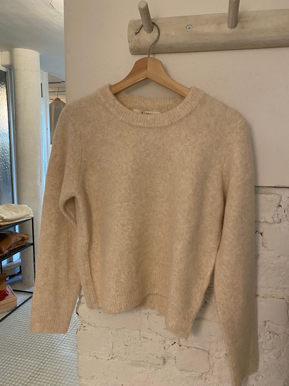 Pull soft beige