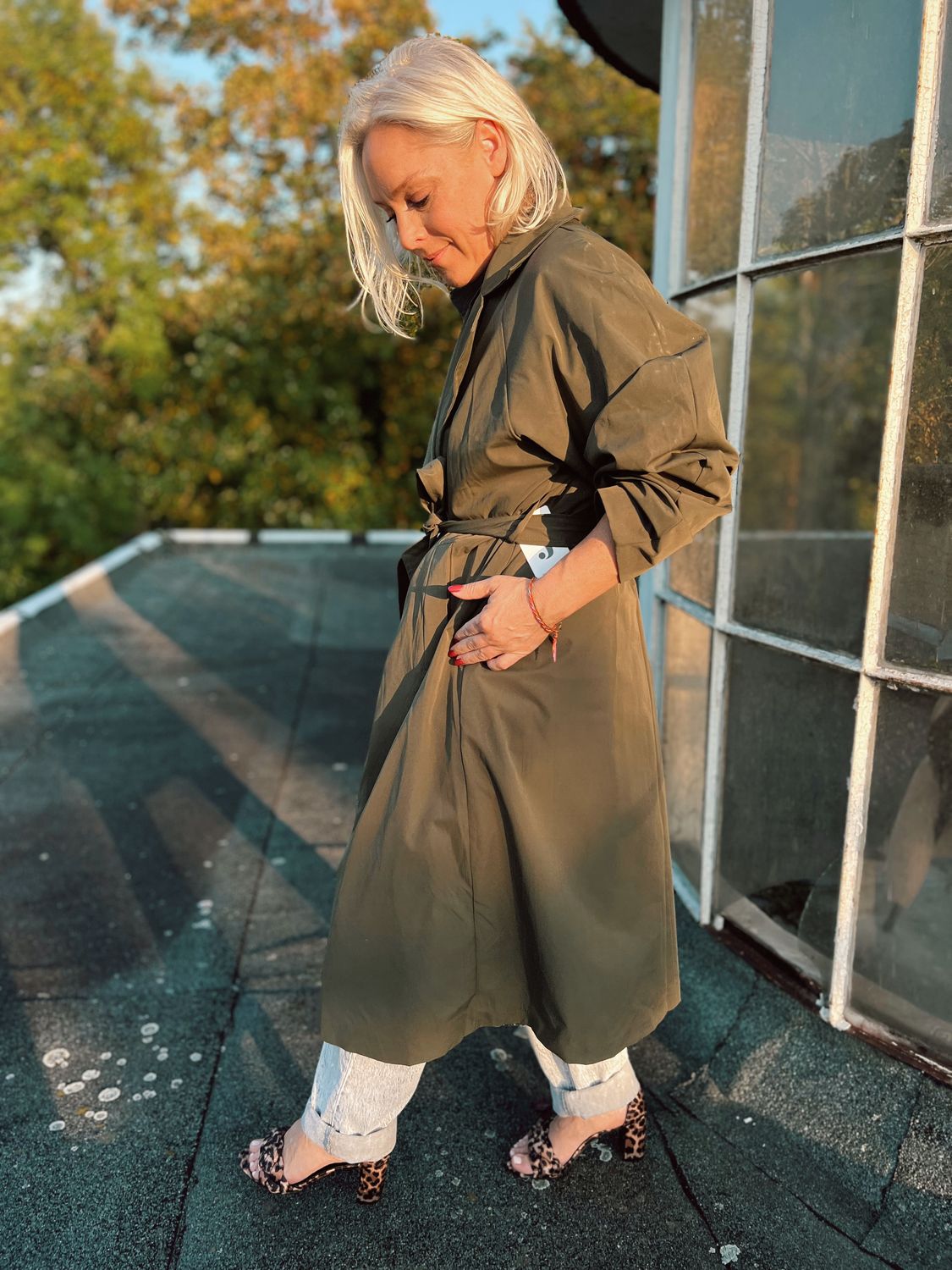 Trenchcoat kaki - one size