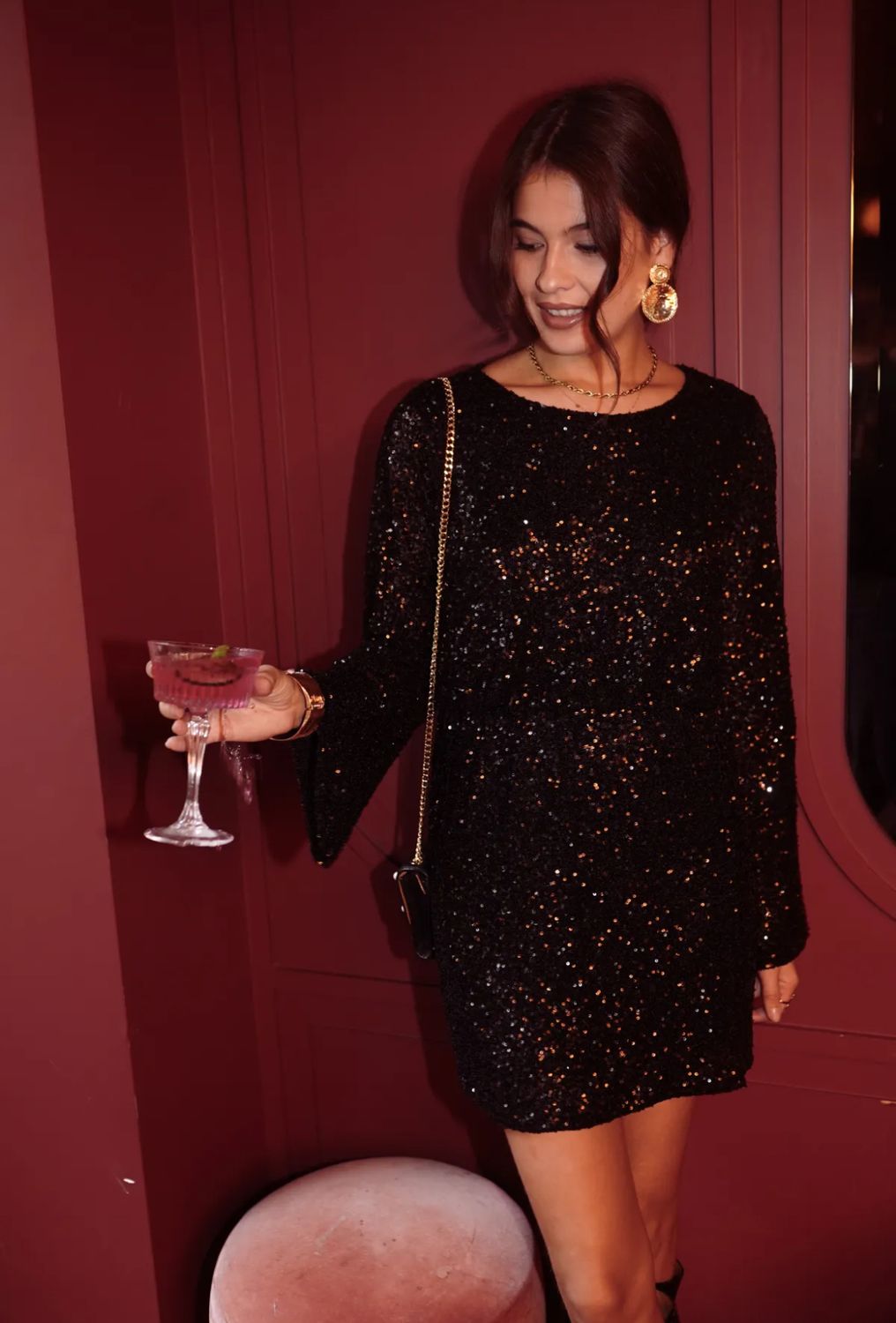 Party glitter kleedje - one size