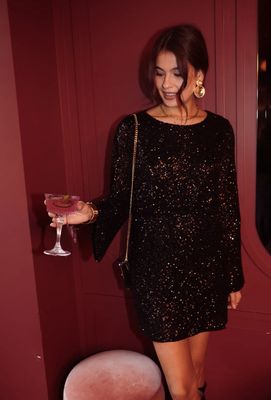 Party glitter kleedje - one size