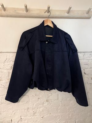 Bomberjacket suède look - one size