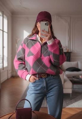 Pull met rits - candy collection 🩷