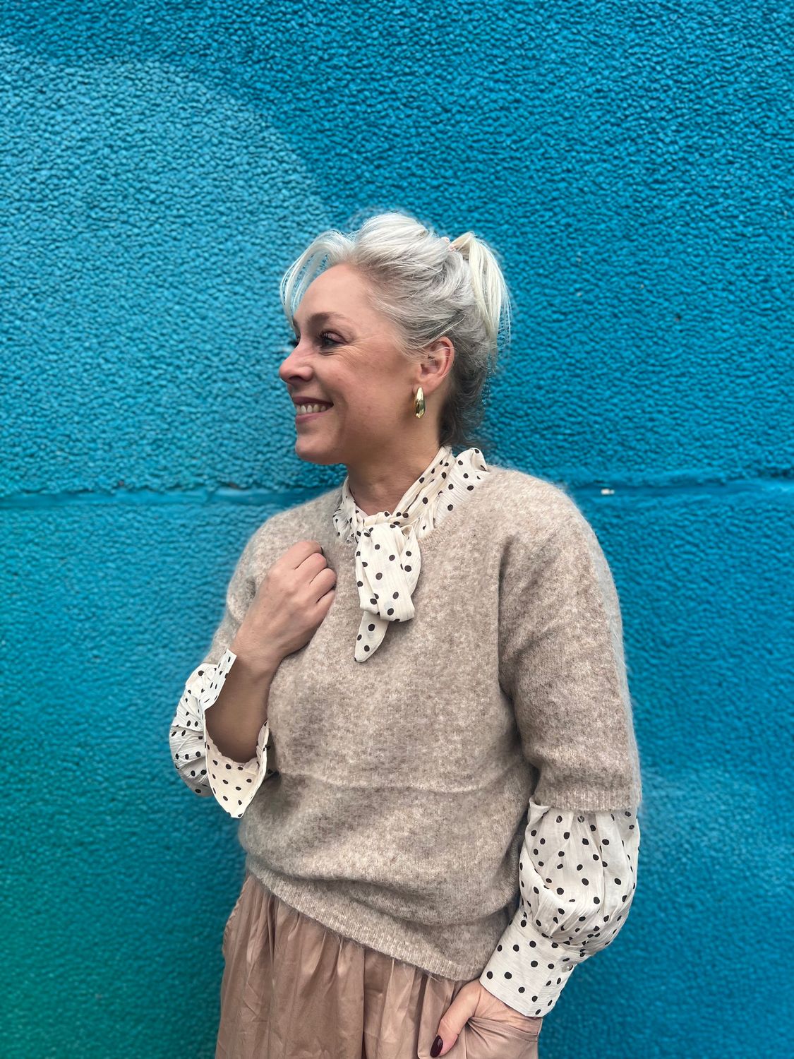 Polkadot hemdje - sea breeze Collection