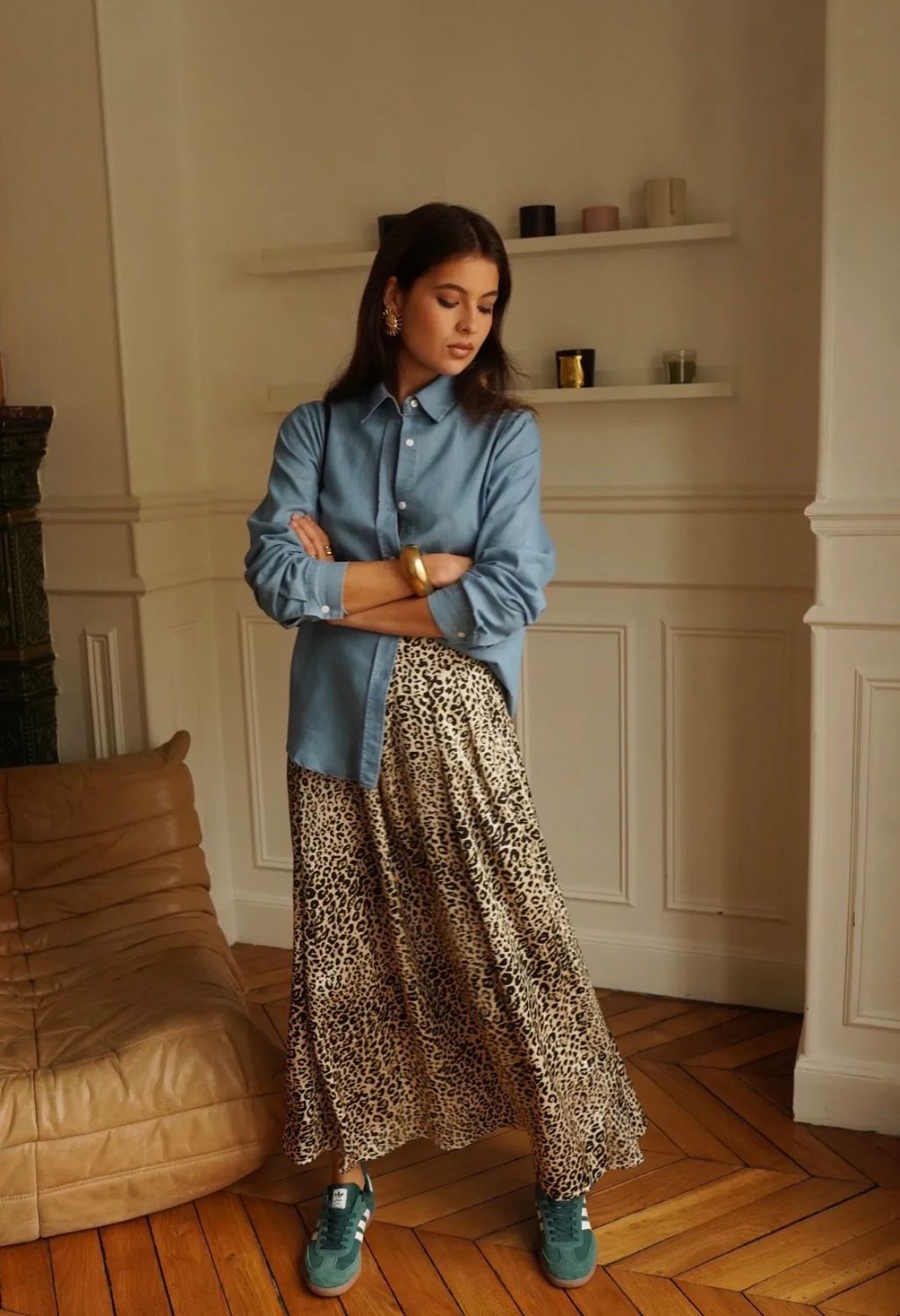 Leo rok met rek bovenaan - one size