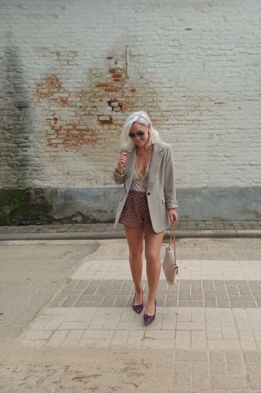 Taupe blazer