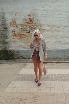 Taupe blazer