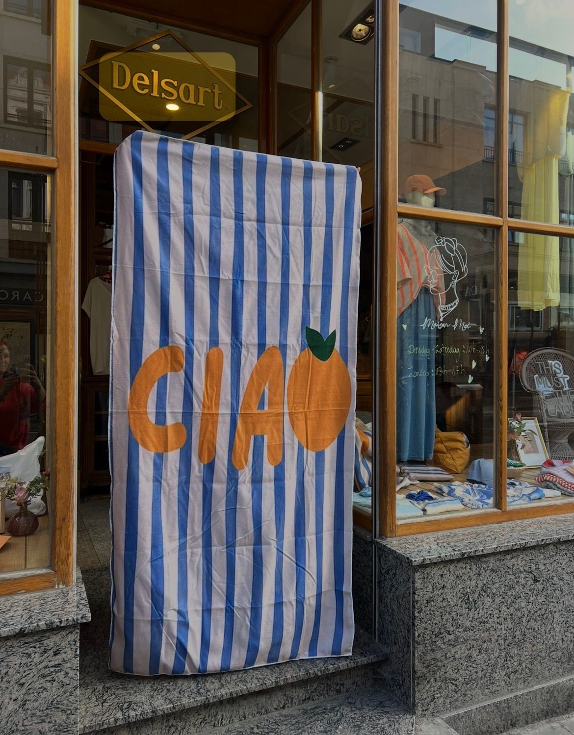 Handdoek Ciao 🩷 - SALE - LAATSTE STUK