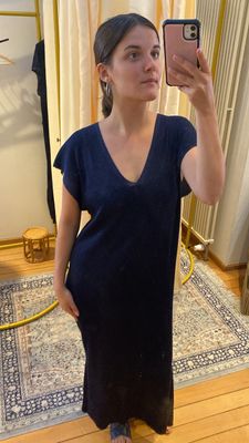 Navy kleedje TU