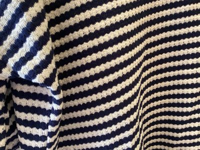 gestreepte top - one size
