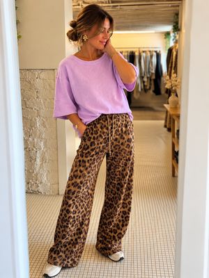 Oversized tshirt in badstof - one size