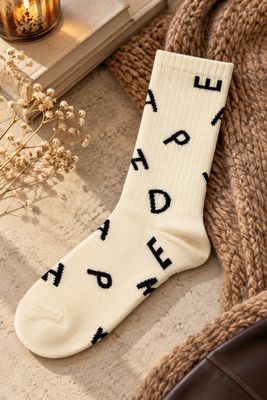Letter socks - one size