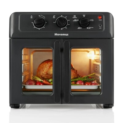 Movamax 1700w 26QT French Door Air Fryer + Oven