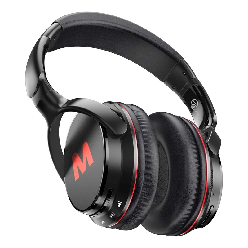 Movamax Wireless Bluetooth Headphones with Microphone