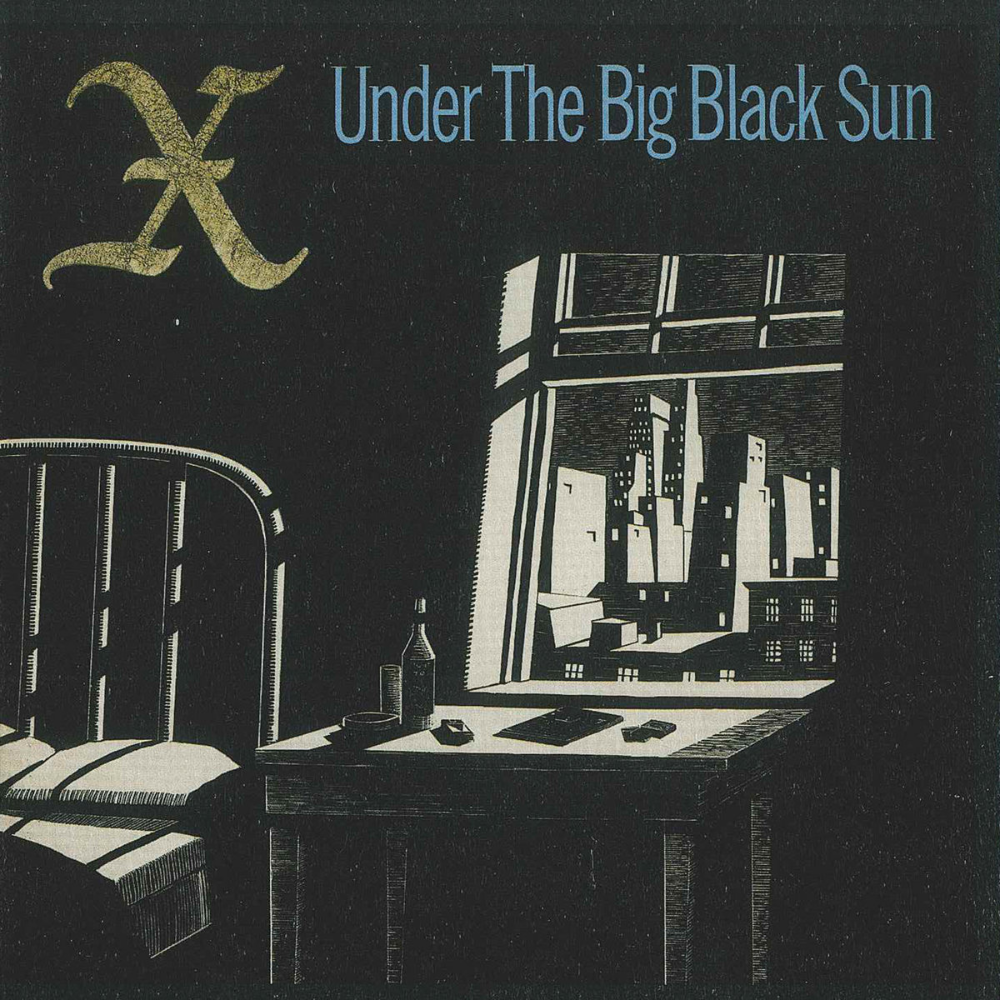 X - UNDER THE BIG BLACK SUN (GEKLEURD)