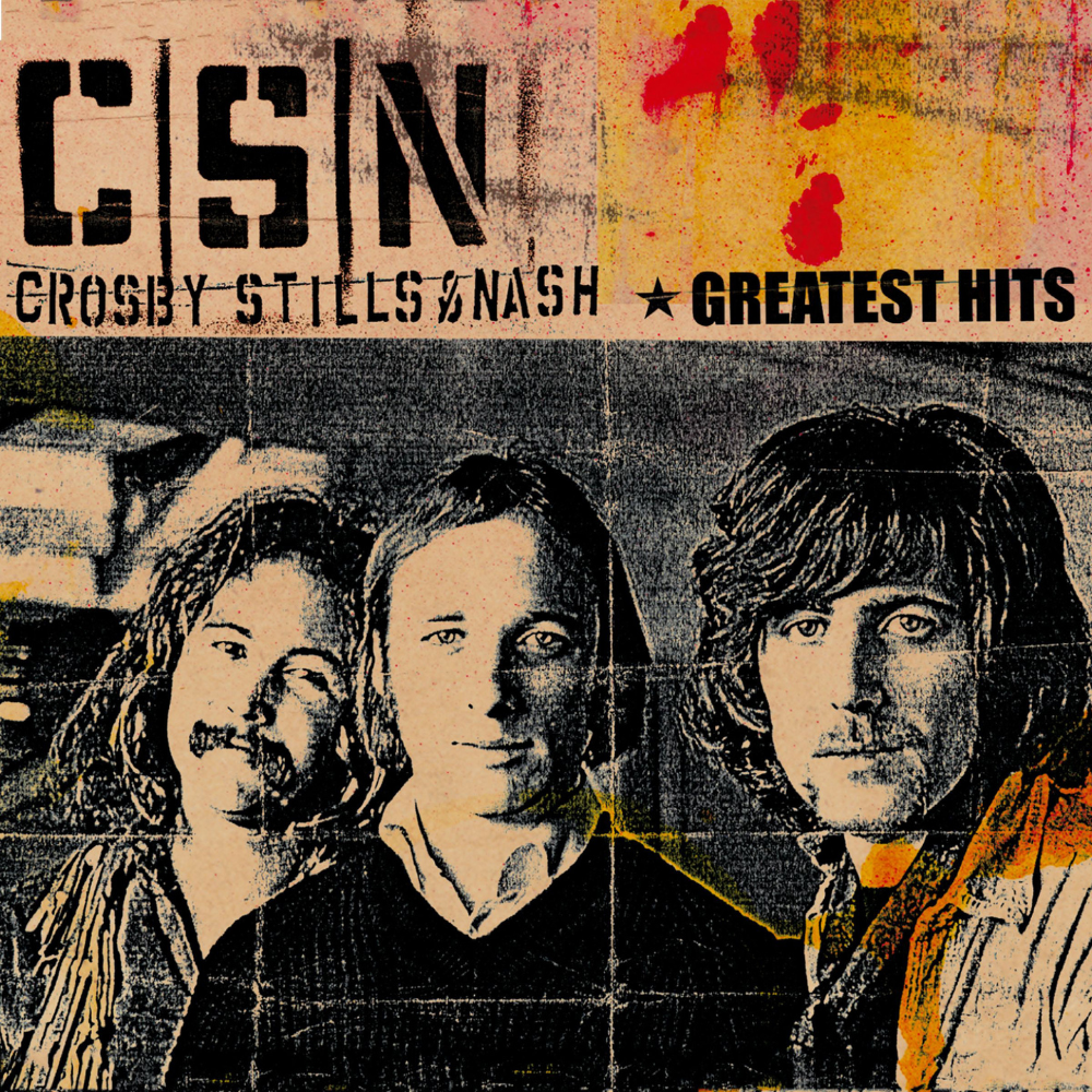 CROSBY, STILLS &amp; NASH - GREATEST HITS (GEKLEURD)