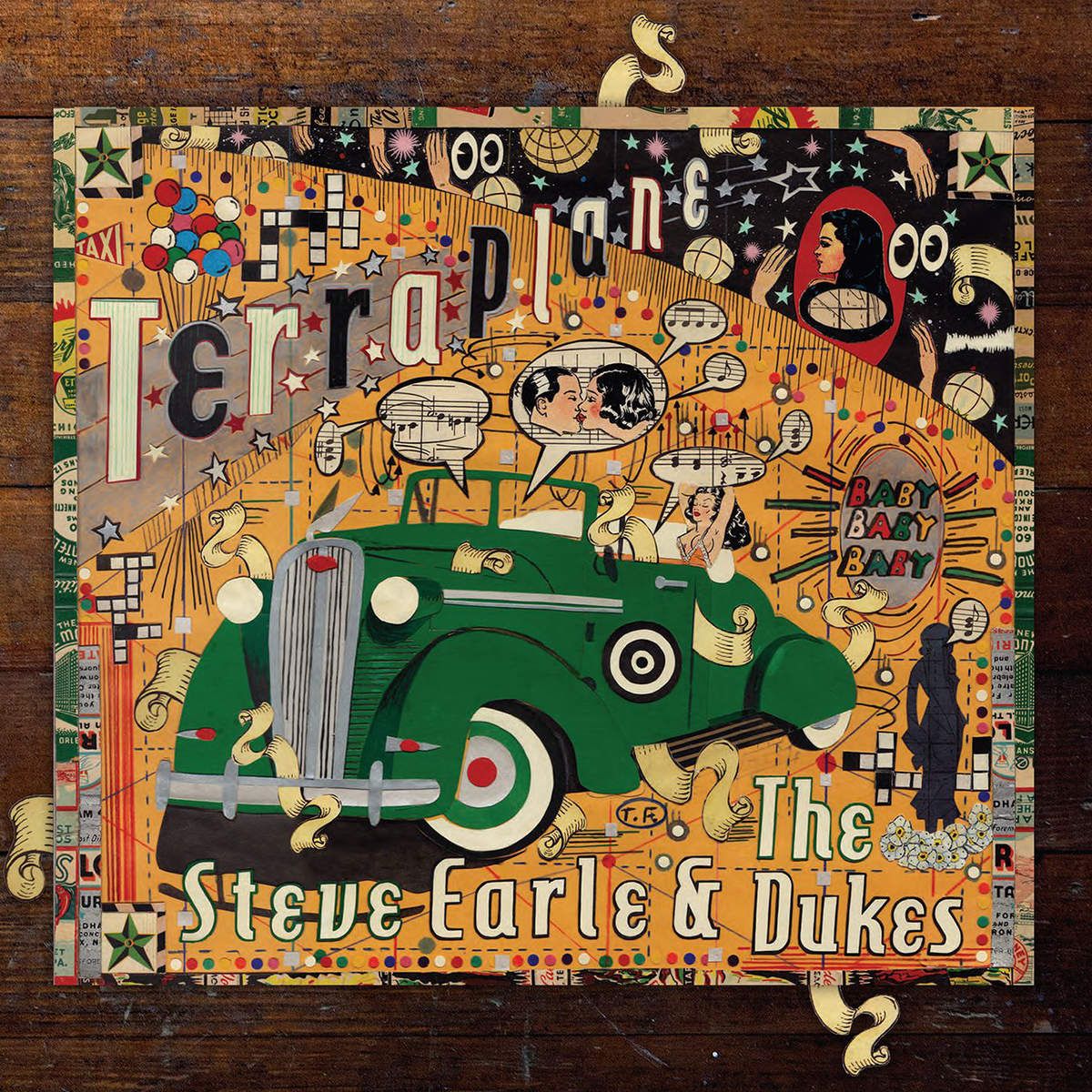 EARLE, STEVE &amp; THE DUKES - TERRAPLANE (GEKLEURD)