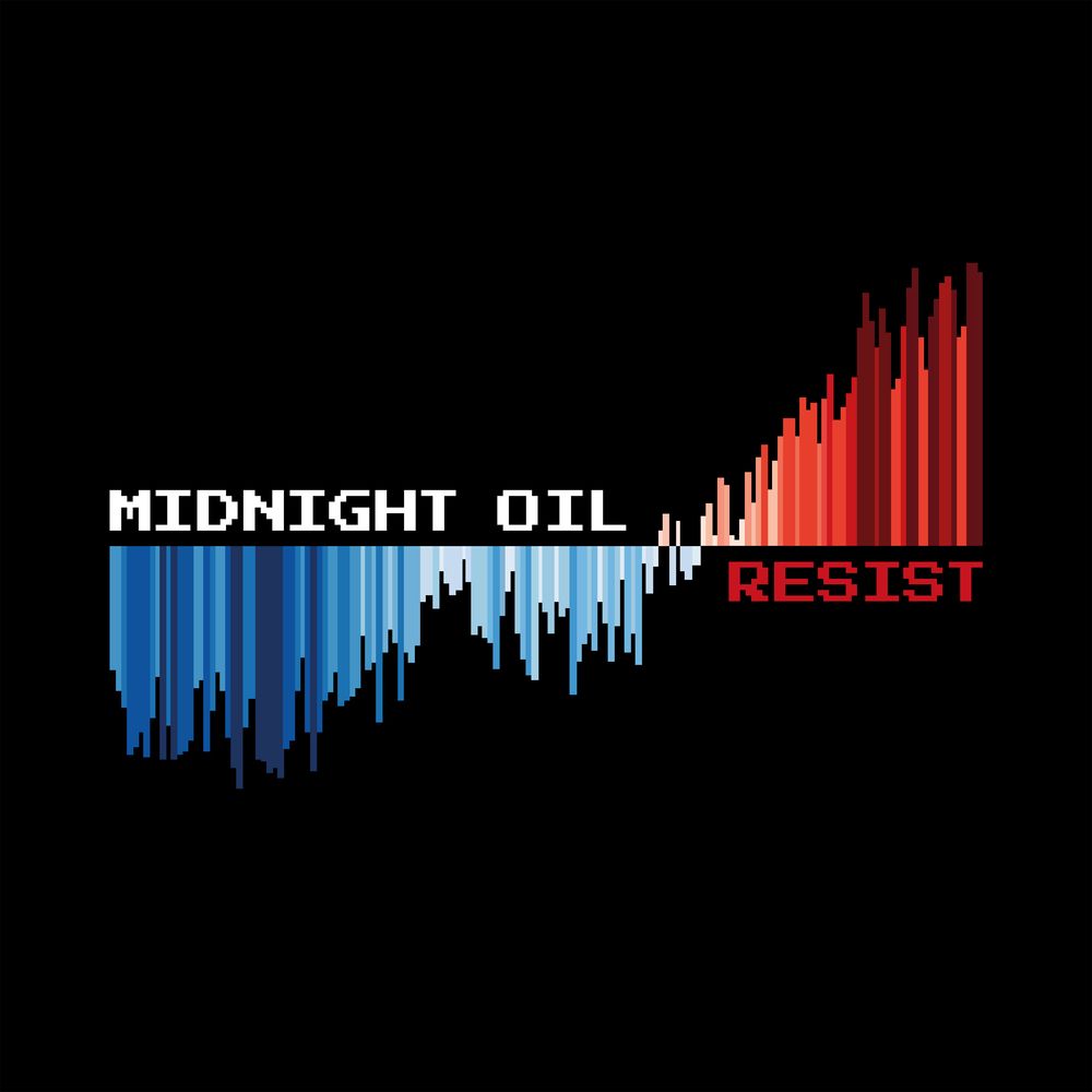 MIDNIGHT OIL - RESIST (GEKLEURD)