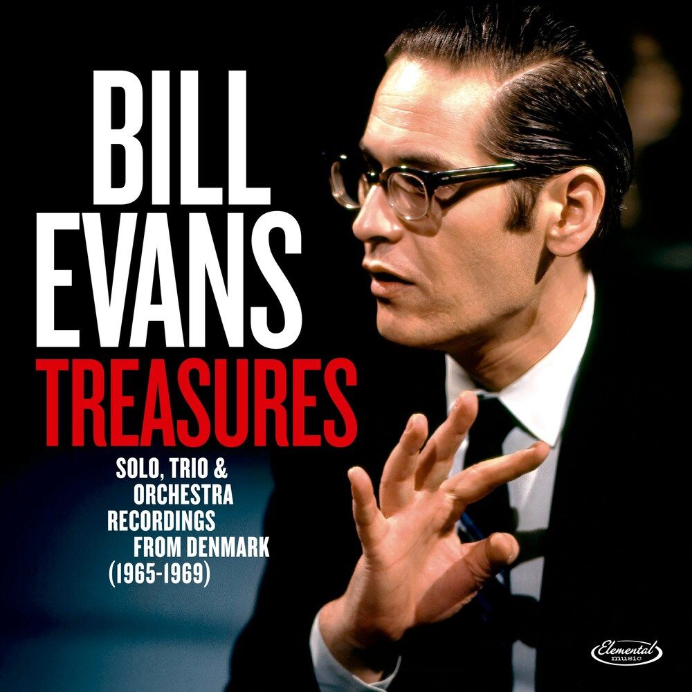 EVANS, BILL - TREASURES: SOLO, TRIO &amp; ORCHESTRA RECORDINGS FROM DENMARK (1965-1969)