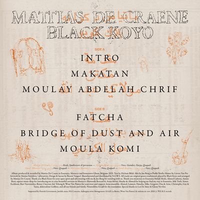 DE CRAENE, MATTIAS &amp; BLACK KOYO - MATTIAS DE CRAENE &amp; BLACK KOYO (GEKLEURD)