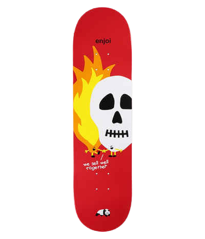 Enjoi Skull and Flames 8.25&quot;